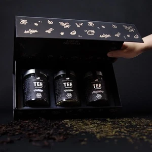 Besser im Glas Geschenkset Tee Box Entspannungsbox Sencha Darjeeling Oolong - Bild 1 von 10