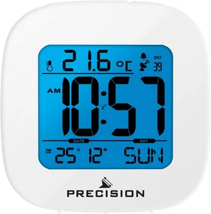 AP058 Alarm Clock, White, One Size - Picture 1 of 12
