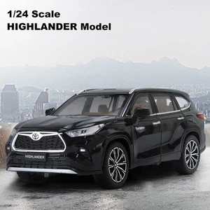 1:24 Toyota Highlander Diecast Modelo Coche Juguete Coleccionable Luz de Sonido Regalo para Niños - Imagen 1 de 10