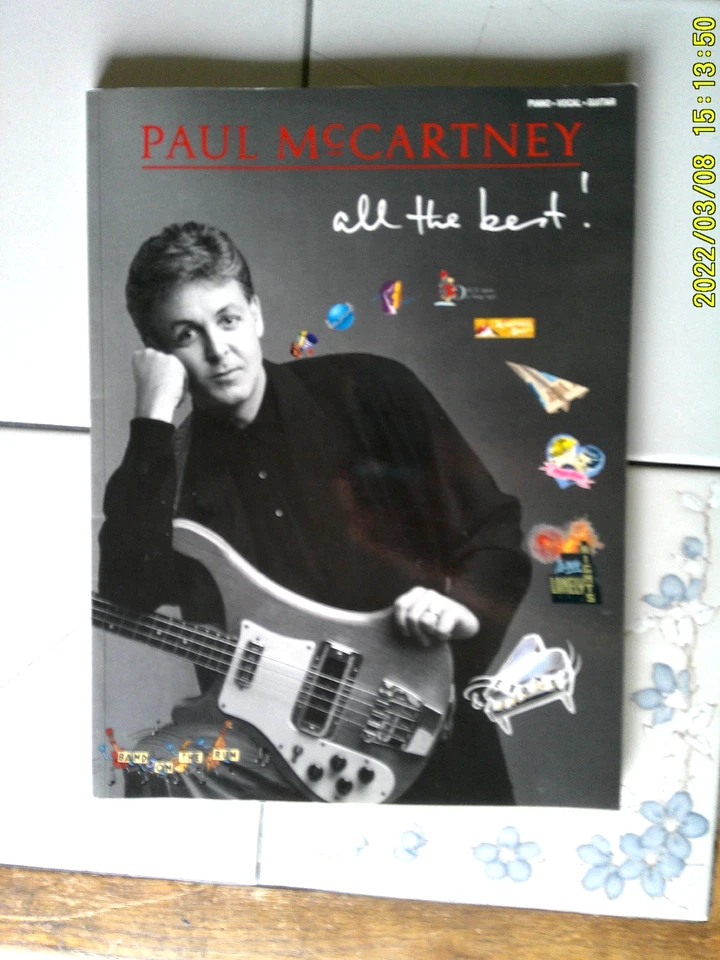 PAUL McCARTNEY all the best! Songbook piano / vocal guitar chords 128 pages New - Image 1 of 1