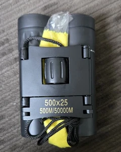 500X25 Portable Hd Zoom 5000M/50000M Binoculars - Picture 1 of 8