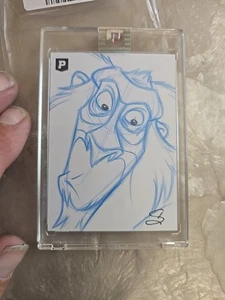 Rafiki | Disney | Original Art Sketch Card by Scott Cook (1/1 Original Art)  - Picture 1 of 6