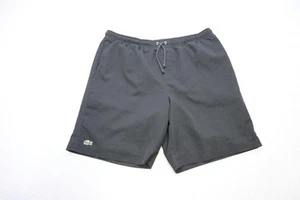Pantalones Cortos de Gimnasio Lacoste Deportivos Forrados Tenis Correr Rendimiento con Bolsillos 8" INS Para Hombres XL - Imagen 1 de 6