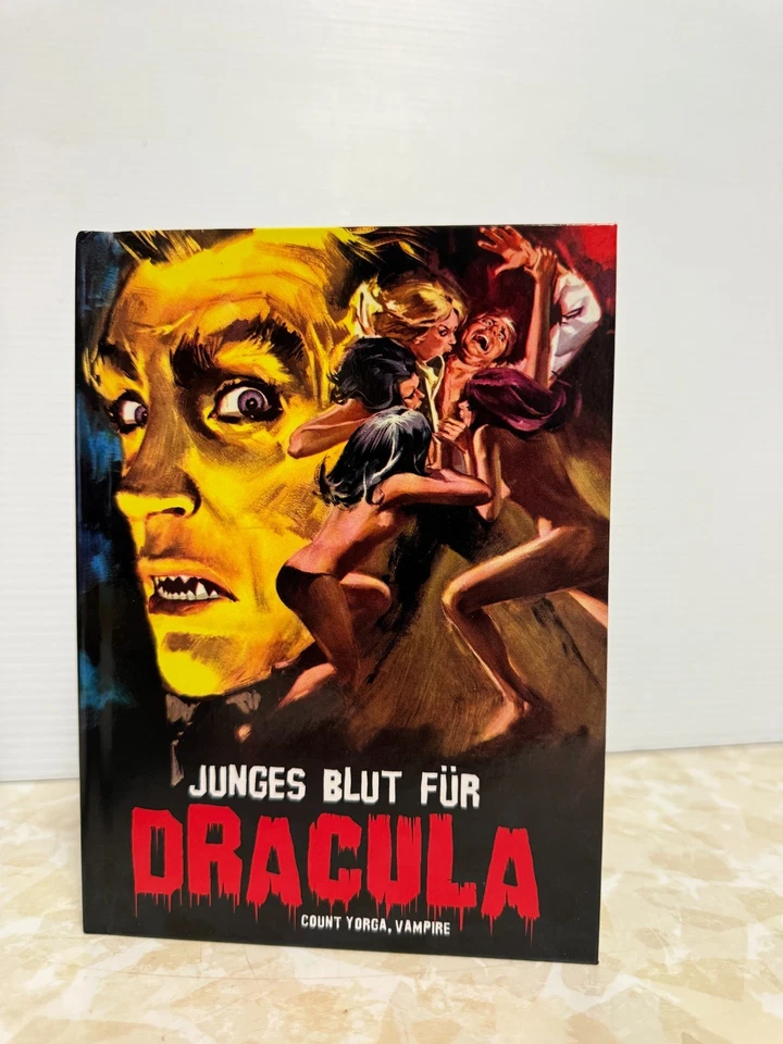 Count Yorga, Vampire mediabook blu ray DVD Limited Edtion Mediabook Region B Foto 1 de 4