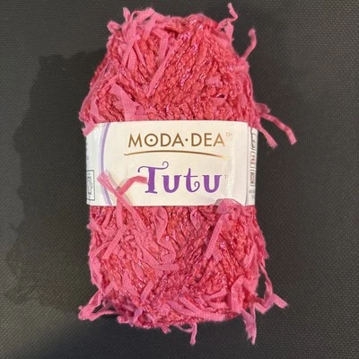 Moda Dea Tutu Yarn Raspberry Pink1.75 Oz Skein - Image 1 of 4
