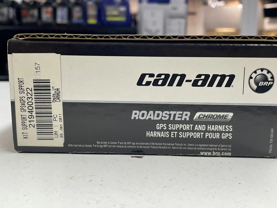 Can-am OEM GPS Support Spyder RT 2013 & Prior Garmin Zumo 660 219400322 - Image 1 of 4