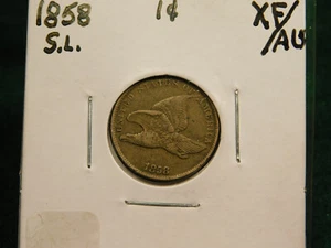 1858 S.L. Flying Eagle Cent Artikel # 10527 - Bild 1 von 2