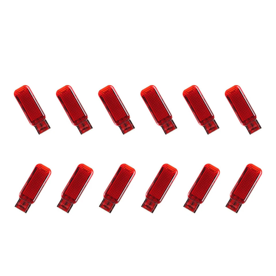 12* Luces de advertencia de puerta 8D0947411 aptas para AUDI A4 A5 A6 A7 A8 R8 Q3 SKODA Foto 1 de 4