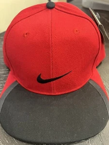 Nike Golf Tiger Woods Victory Sunday Mütze Kappe Erwachsene verstellbar mit schwarzem Schirm - Bild 1 von 7