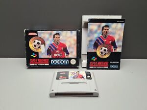 LOTHAR MATTHÄUS SUPER SOCCER SUPER NINTENDO PAL NOE OVP CIB BOXED SNES