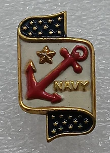 WWII Navy Relief Society Sterling Pin - Picture 1 of 2