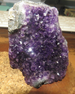 夜空 アメシスト 紫水晶 原石 オブジェ 水金地火木土天冥海 - 置物