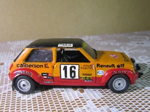 750Z Solido Transformed 10 R5 Alpine #16 Monte Carlo 1979 Fréquelin Yellow 1:43 - Picture 1 of 9