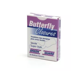 Butterfly Closures - 10 Count Box - Picture 1 of 1