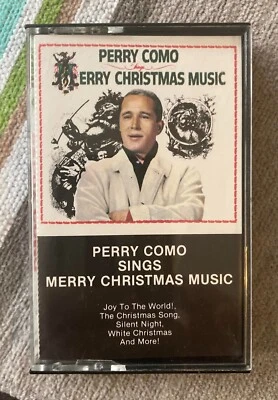 Perry Como - Sings Merry Christmas Music Cassette Tape (1985) Good Condition! Foto 1 de 3