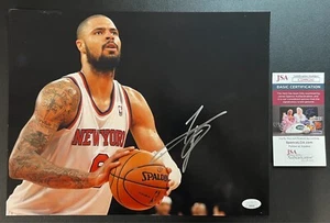 Tyson Chandler Signed Color Photograph JSA CERT. NBA #6 New York Knicks w/COA! - Picture 1 of 4