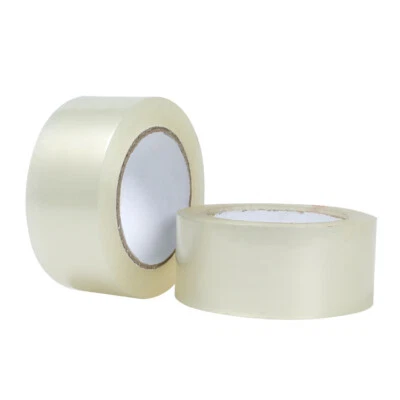 CLEAR CARTON SEALING TAPE PARCEL PACKAGING STRONG 48MM X 66M - Image 1 of 3