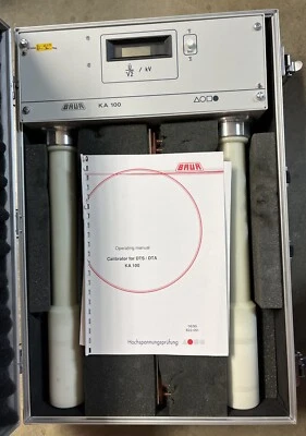 Calibrador/probador de resistencia dieléctrica Baur KA 100 para instrumentos DTS/DTA/DPO Foto 1 de 4