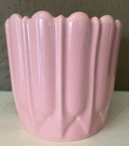ABINGDON POTTERY ( IL 1934-50) SMALL EGG & DART FLOWER POT # 367 (1936-37) - Picture 1 of 7