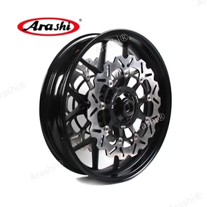 Llanta delantera negra y rotor de disco de freno para Honda CBR600RR 2007-2022 PC40 - Imagen 1 de 6