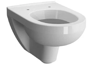 Wand WC Diana Plus2 * Tiefspüler * Toilette * weiß * Plus 2 mit Sitz * Softclose - Bild 1 von 3
