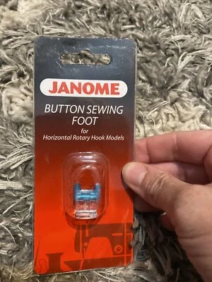 Janome Button Sewing Foot for Horizontal Rotary Hook Models (SB) - Image 1 of 3