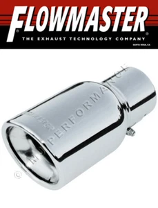 Flowmaster 15364 Polished Clamp-On Exhaust Tip 3.5" Rolled Edge Fits 2.25" Pipe - Picture 1 of 1