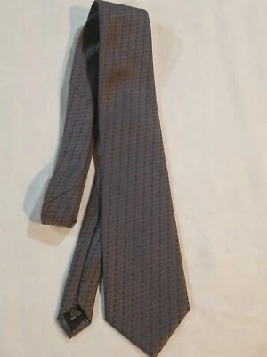 Corbata Colección Pallini Italiana Hecha a Mano Diseño Italiano Gris Foto 1 de 4