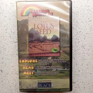 Reading Rainbow VHS "The Lotus Seed" Episode #106/155 LeVar Burton ExLib - Picture 1 of 7