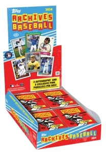 Topps Archive Baseball 2024 Hobby Box + 100 Card Sleeves Gratis - Bild 1 von 1