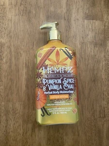 HEMPZ PUMPKIN SPICE & VANILLE CHAI PFLANZLICHE KÖRPERFEUCHTIGKEITSCREME 17OZ - Bild 1 von 3