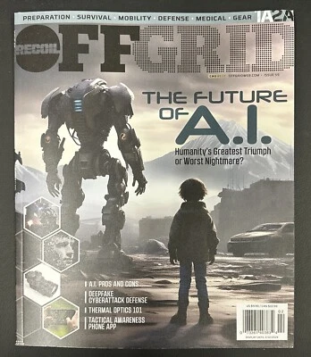Recoil Off Grid Magazine Issue 59 2024 The Future Of A.I. Cyberattack Defense - Image 1 of 2