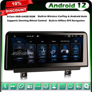10.25" IPS 4GO+64GO Android 13 Navi Autoradio GPS BT 5.0 for BMW F20 F21 F22 F23 - Imagen 1 de 24