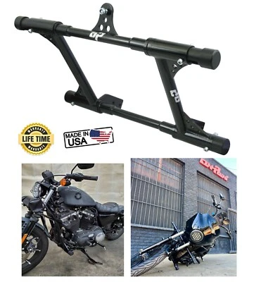 Harley Davidson 04-22 Sportster 883/1200 碰撞笼带减震器-点式 — 第 1/4 张图片