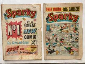 SPARKY #1+2 (January 1965) comic First and Second issues - Picture 1 of 17