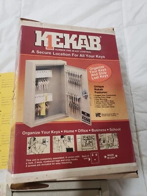 KEKAB Locking Key Cabinet 30 Key Original  - Unused - Image 1 of 4