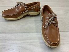 Sperry Billfish 3-Eye Boat Shoes, Men's Size 9 M, Dark Tan NEW MSRP $99.95