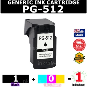 1x Generic PG-512 BLACK Ink For Canon PIXMA iP2700 MP230 MP250 MP280 MX320 350 - Picture 1 of 2