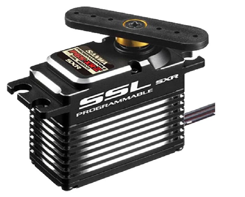 Sanwa PGS-XR2 SXR Response 0.09sec 17.3kg 7.4V Brushless Servo #107A54566A - Image 1 of 1