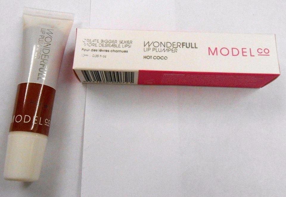 Model Co Wonderfull Lip Plumper .35 oz NIB HOT COCO - Image 1 of 1