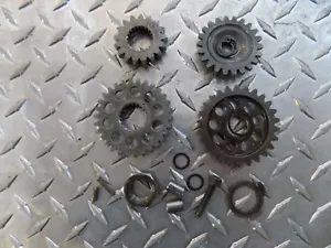 2007 YAMAHA YZ 250 CRANK SIDE GEARS 4 STROKE - Picture 1 of 4