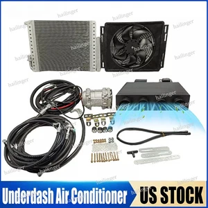 12V Universal Electric Underdash Air Conditioner A/C Kit Auto Car DC For Van RV - Picture 1 of 17