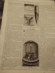 Sk189 Ephemera 1891 artículo M Carron campana de buceo Grenoble - Imagen 1 de 1