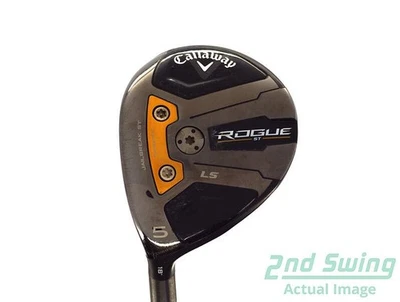 Callaway Rogue ST LS Fairway Wood 5 Wood 5W 18° Graphite Stiff Left 42.5in - Image 1 of 4