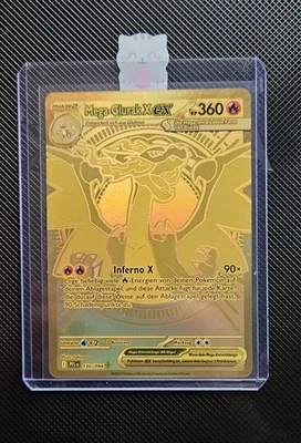 Mega Glurak X ex 130/094 Fatale Flammen 2025 Pokémon Karte Deutsch - Bild 1 von 4