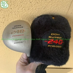 Used: Head cover included Dunlop DDH-Super 240 1w Golf Driver No. 1 Shaft #476 - Picture 1 of 12