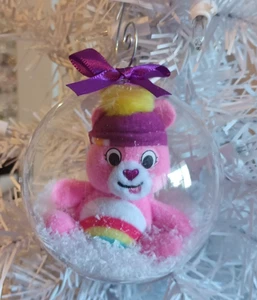 CARE BEARS Good Luck / Cheer / Grumpy / Share / Christmas Ornament OOAK - Bild 1 von 14