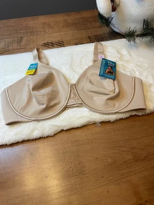 Vanity Fair Underwire, Beauty Back Minimizer 44D Beige Nuevo Con Etiquetas Foto 1 de 4