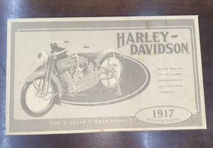 Harley Davidson Diecast 1917 réplica auténtica 3 velocidades V-Twin modelo F - Imagen 1 de 9