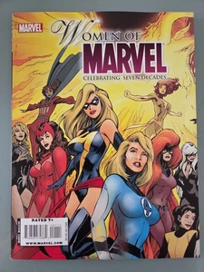 WOMEN OF MARVEL Celebrating Seven Decades Magazine 2010 ALAN DAVIS Cover A - Picture 1 of 2